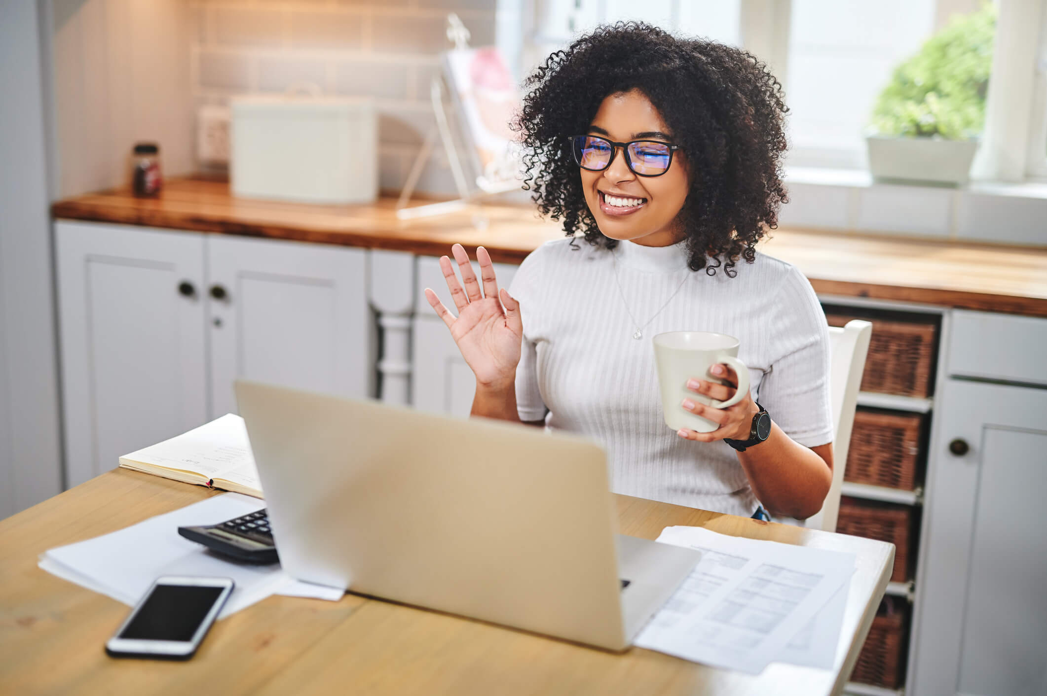 woman happy she got irs debt forgiveness