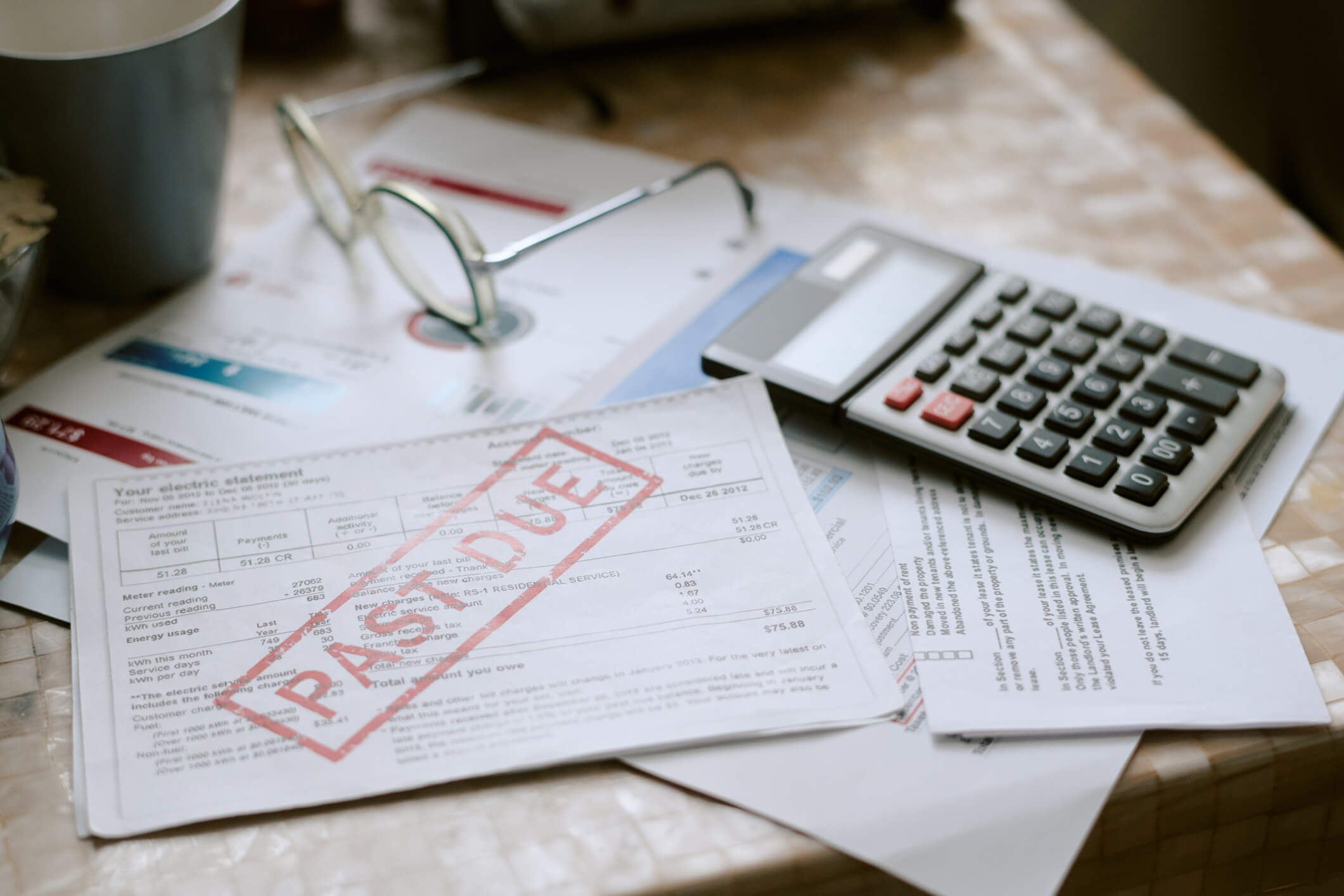 calculating bad debt deduction for unpaid bills