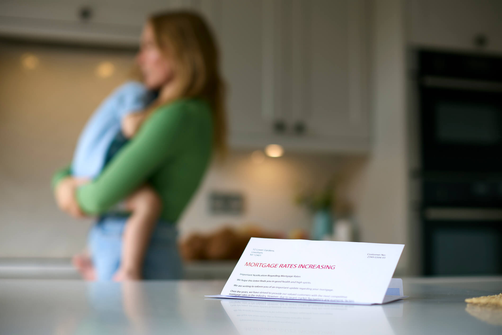 woman ignoring irs letters and notices